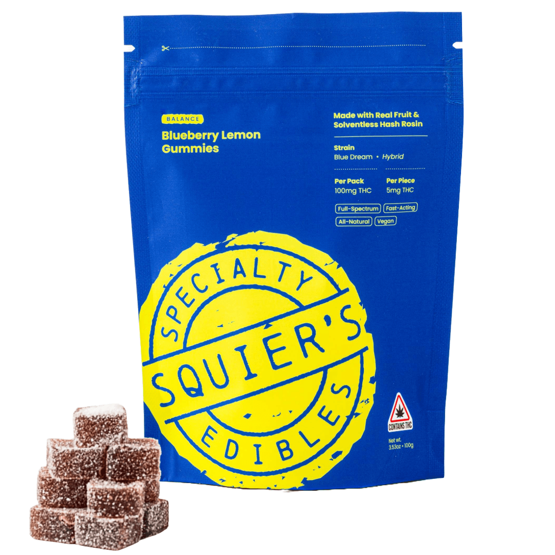 Squier's Elixirs Gummies | Squier's | Blueberry Lemon | 20pk