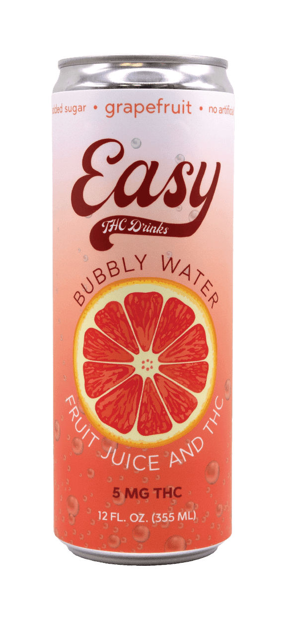 Easy Bubbly Water | Easy | Grapefruit [Low Sugar] | 12oz
