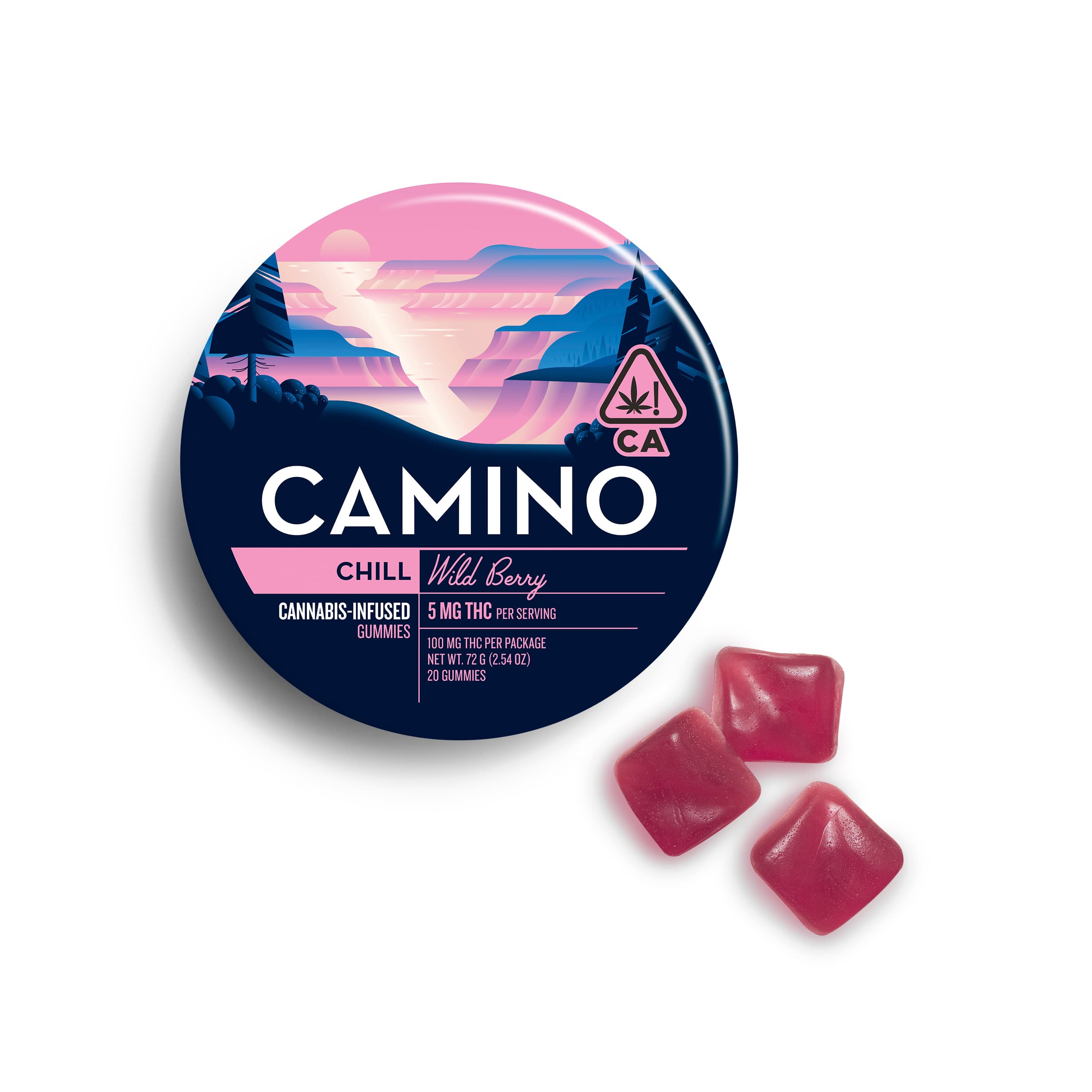 Camino Wild Berry | Gummies | 100mg