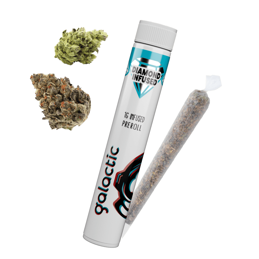 Galactic Florida Sunshine | Diamond Infused Single Pre-roll | 1g