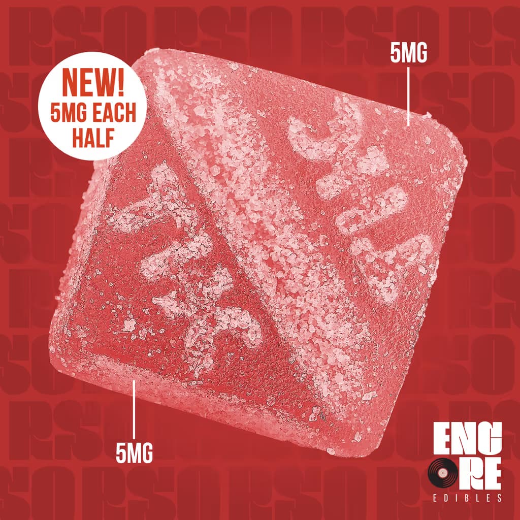Encore Edibles Sour Black Cherry RSO