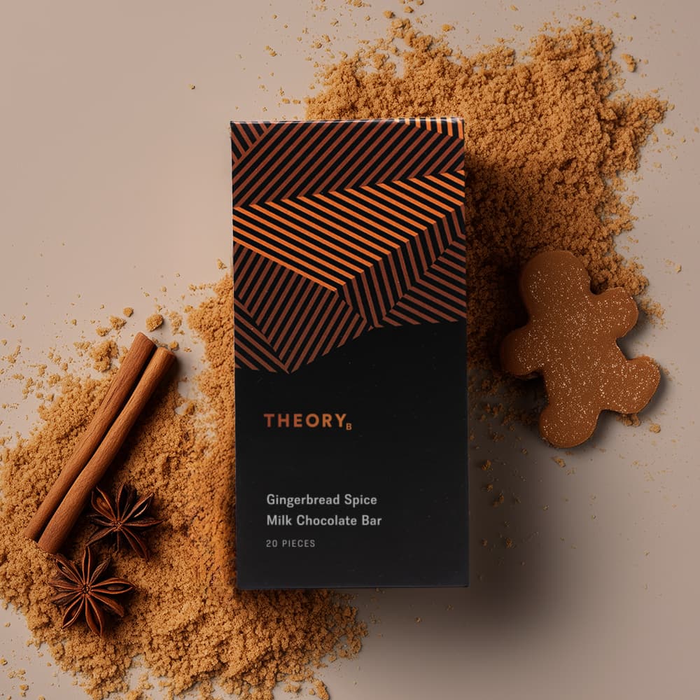 THEORYb Gingerbread Spice Chocolate Bar (20pk)