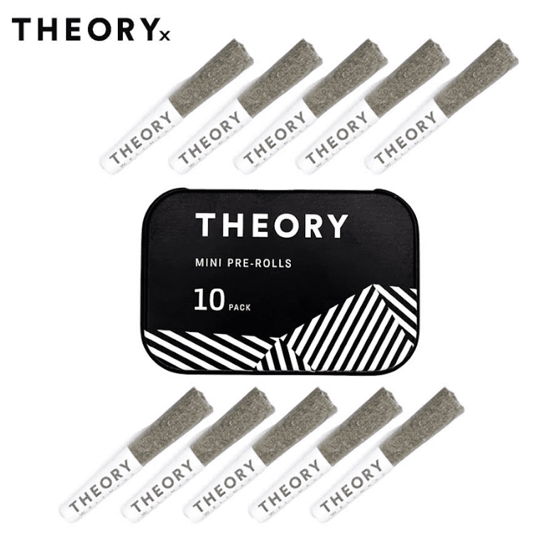 THEORYx Pre-Roll 10-Pack Minis: Shrimp Scampi