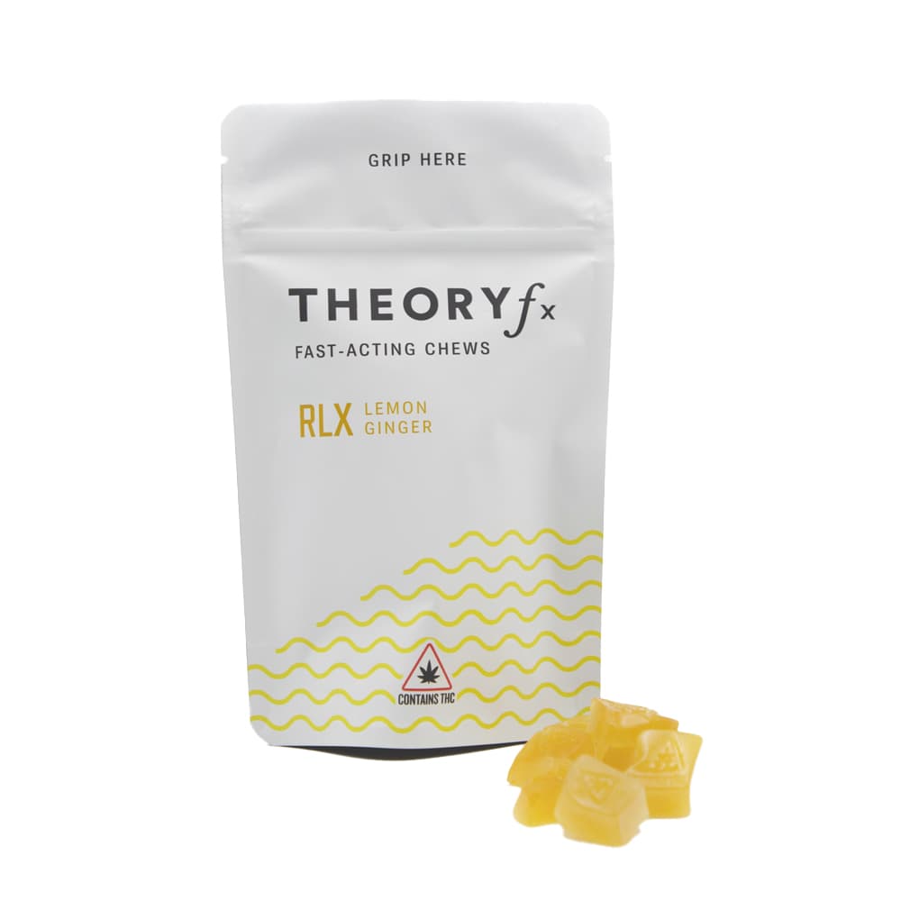 THEORYfx Lemon Ginger RLX [Relax] Gummies (20pk)