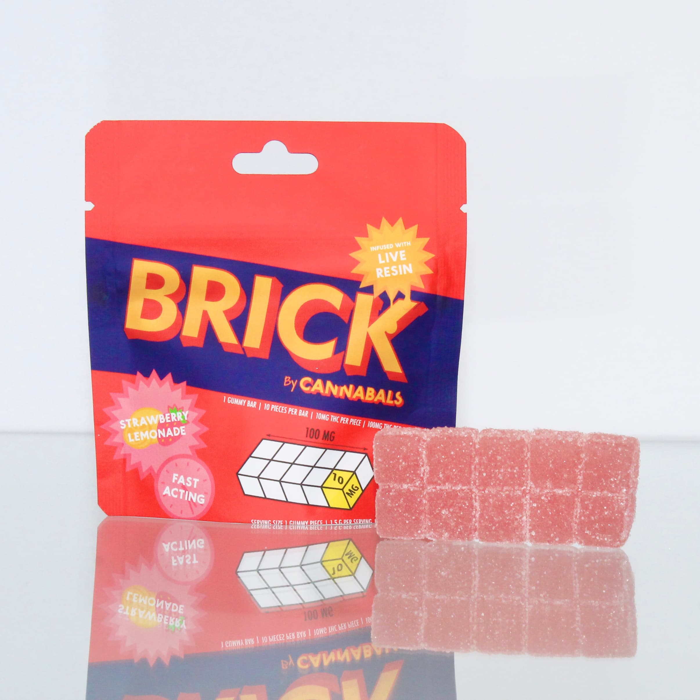 Cannabals Strawberry Lemonade [10pk] (100mg)