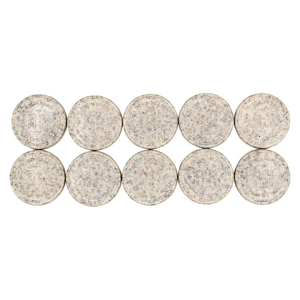 Rosin Heads Hash Rosin Coins - Cookies and Cream | 10x1 Pack
