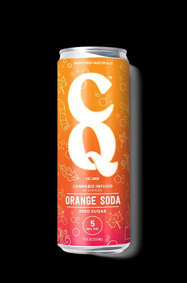 CQ Orange | 12oz Soda | 5mg (Single)