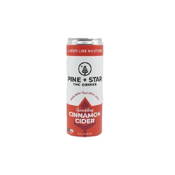 Pine + Star Cinnamon Cider | 12oz Sparkling | 5mg (Single)