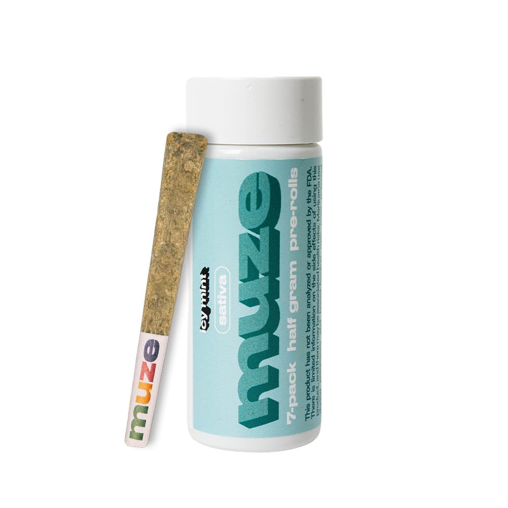 Muze Pre-Roll 7-Pack 3.5g - Icy Mint