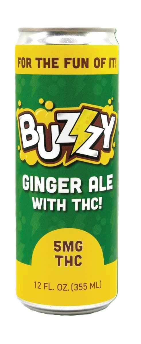 Buzzy Ginger Ale 12oz (5mg)