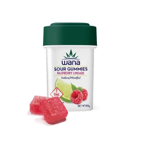 Wana WANA Gummies Raspberry Limeade 300mg (10ct)