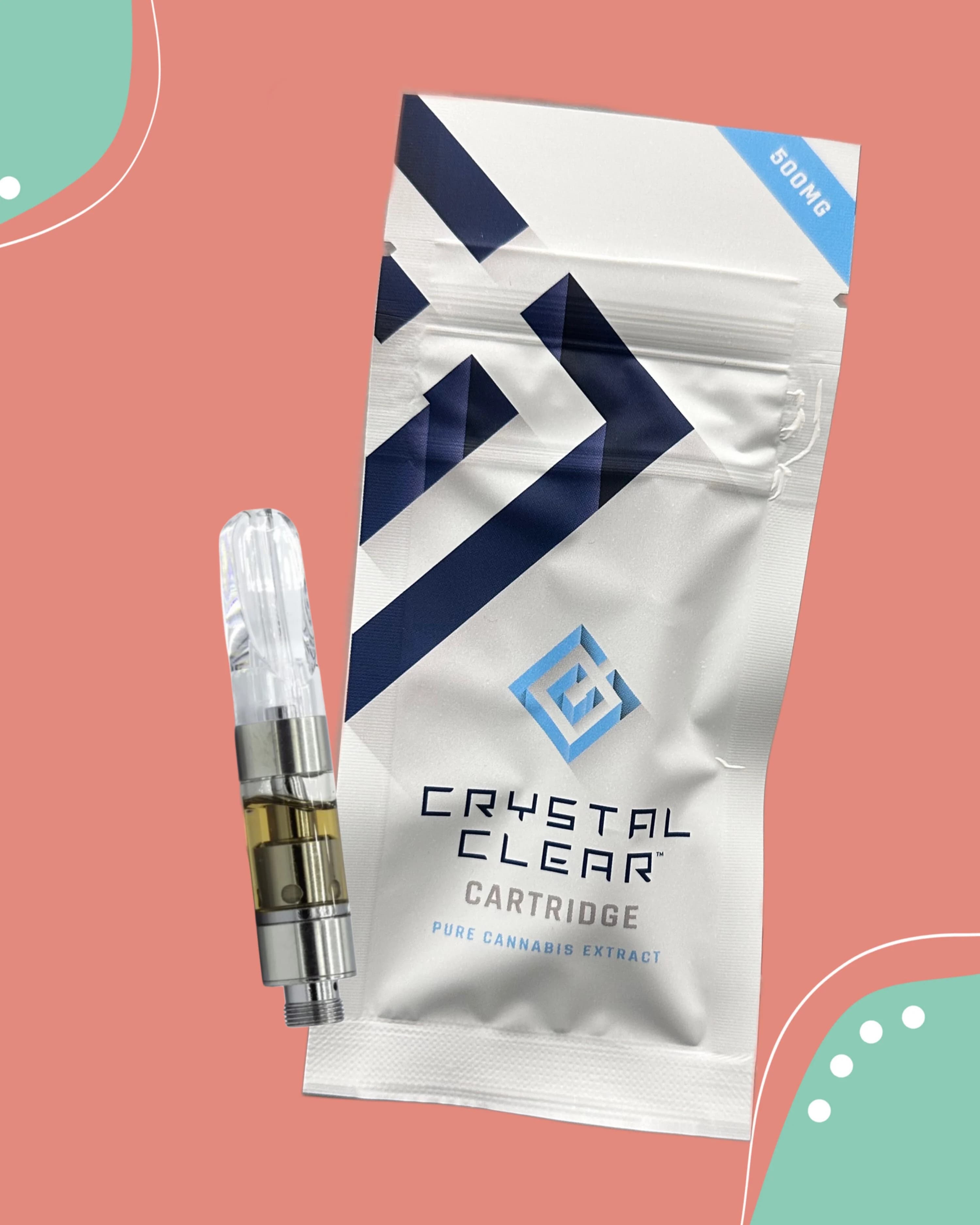 Crystal Clear Cartridge | Crystal Clear | Strawberry Haze | Distillate | 1g