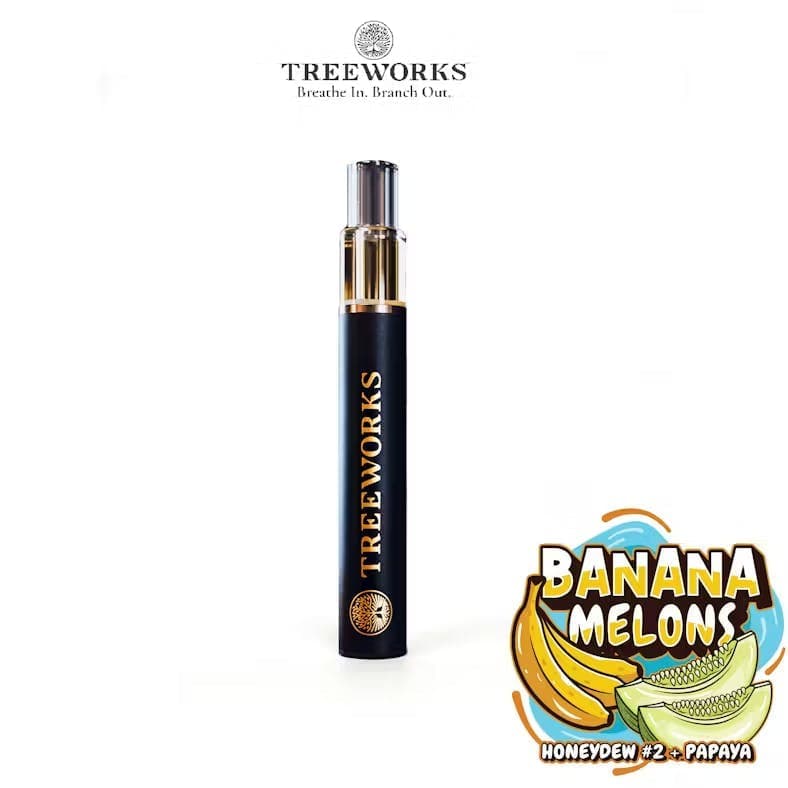 Treeworks Banana Melons Wand | Live Rosin | Disposable