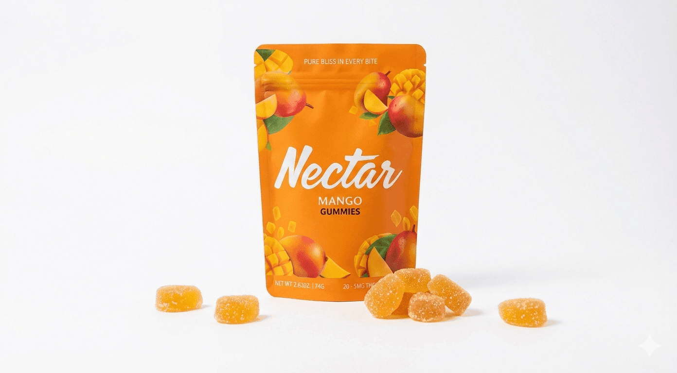 Nectar Mango Gummies - 100mg - Nectar