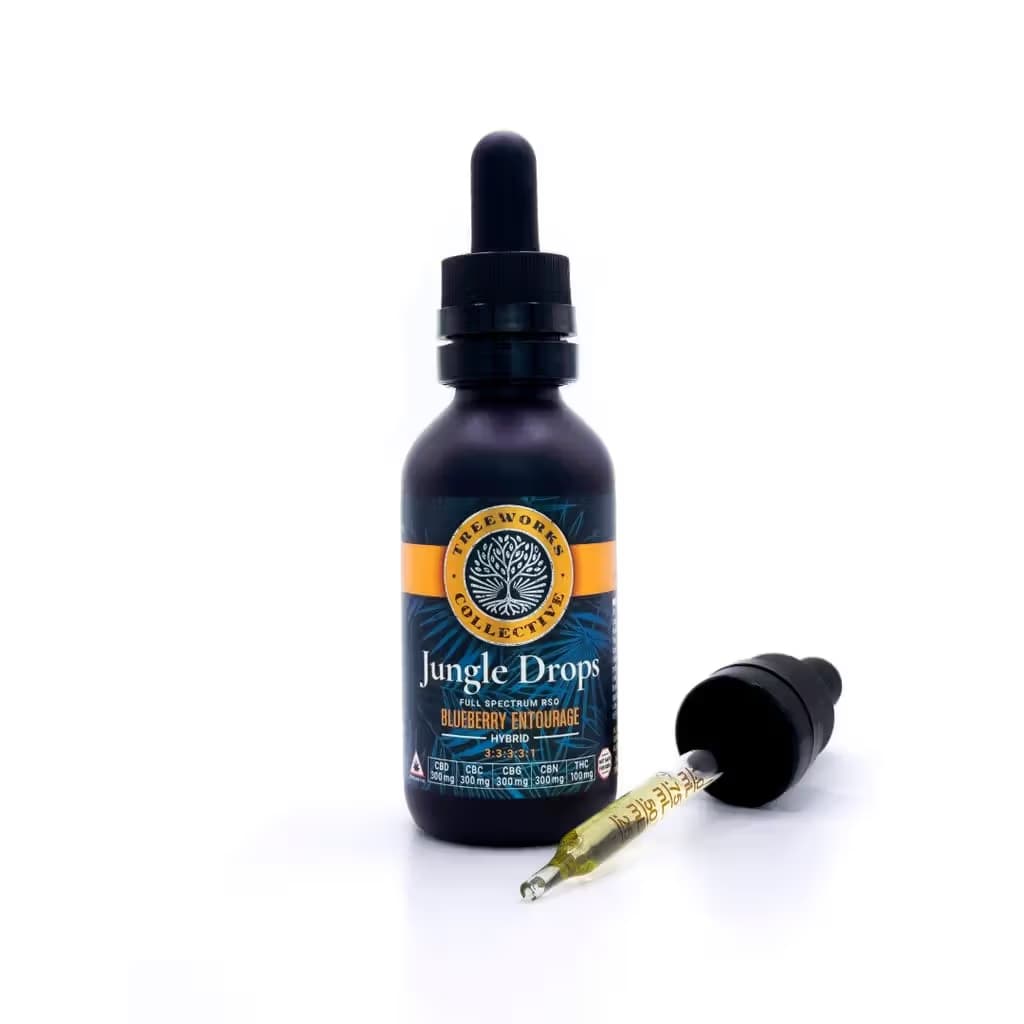 Treeworks Jungle Drops 3:3:3:3:1 (CBC:CBD:CBN:CBG:THC) Full