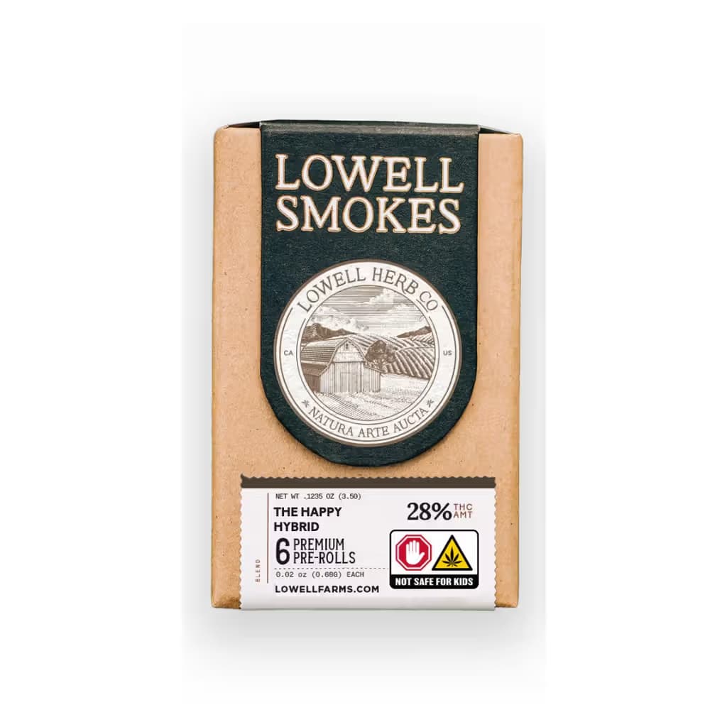 Lowell Smokes The Happy Hybrid Blend