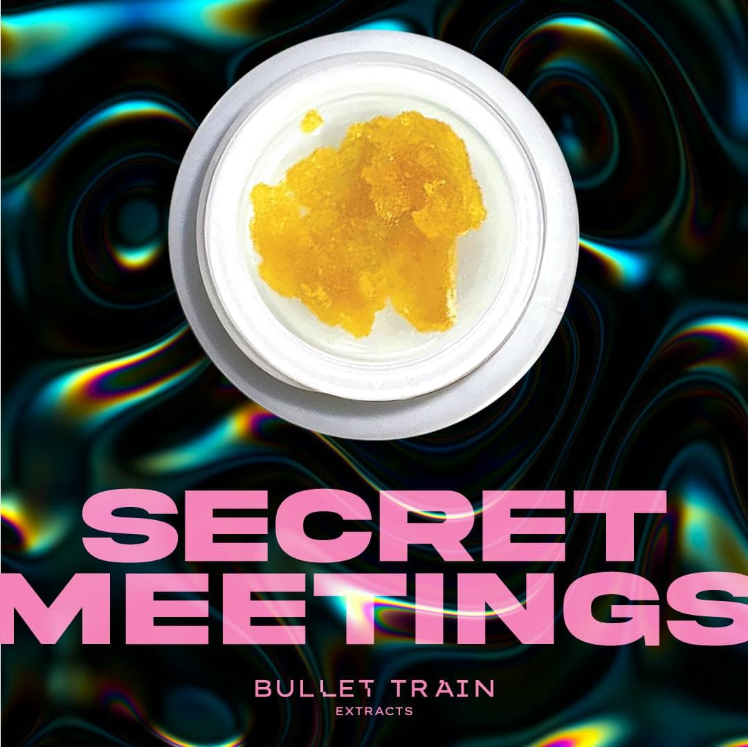 Bullet Train Secret Meetings | Sativa | Live Diamonds | 1g