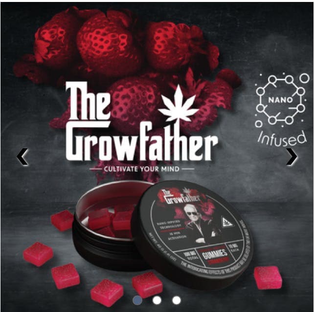 The Growfather Strawberry | Gummies | 10 pack | 100mg