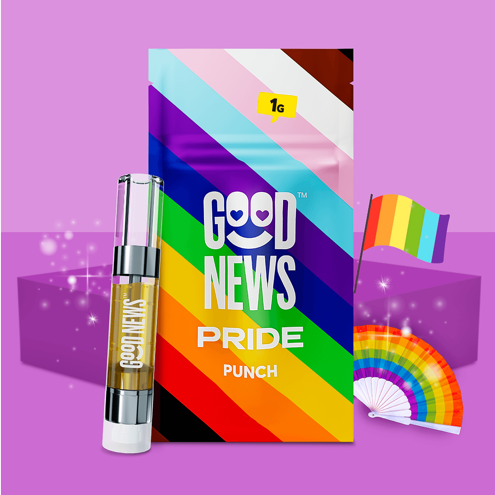Good News Good News Pride Tropical Punch Cartridge