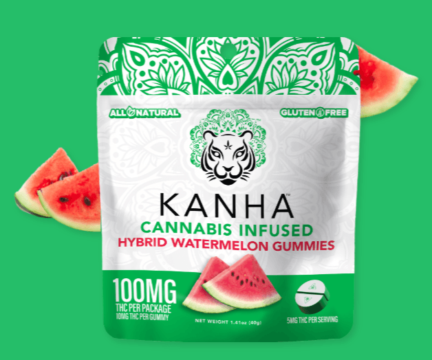 KANHA Watermelon Hybrid Gummies | 100mg - Kanha