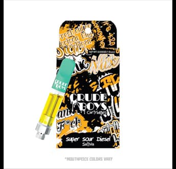 Crude Boys Super Sour Diesel Distillate Cartridge | 1g - Crude Boys