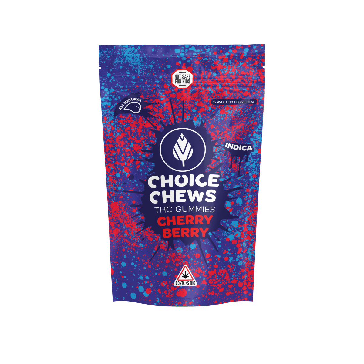 Choice Cherry Berry Gummies | 100mg - Choice Chews