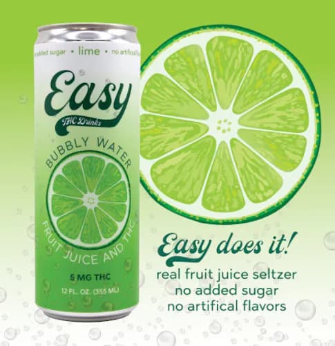 Easy Lime Seltzer l 5mg - Easy