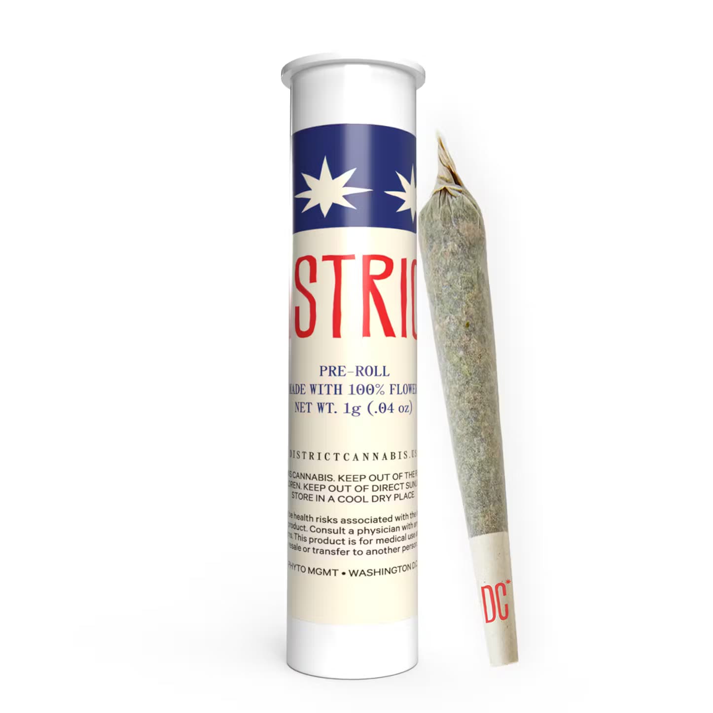 District Cannabis PreRoll 6-Pack: Gelato Cake