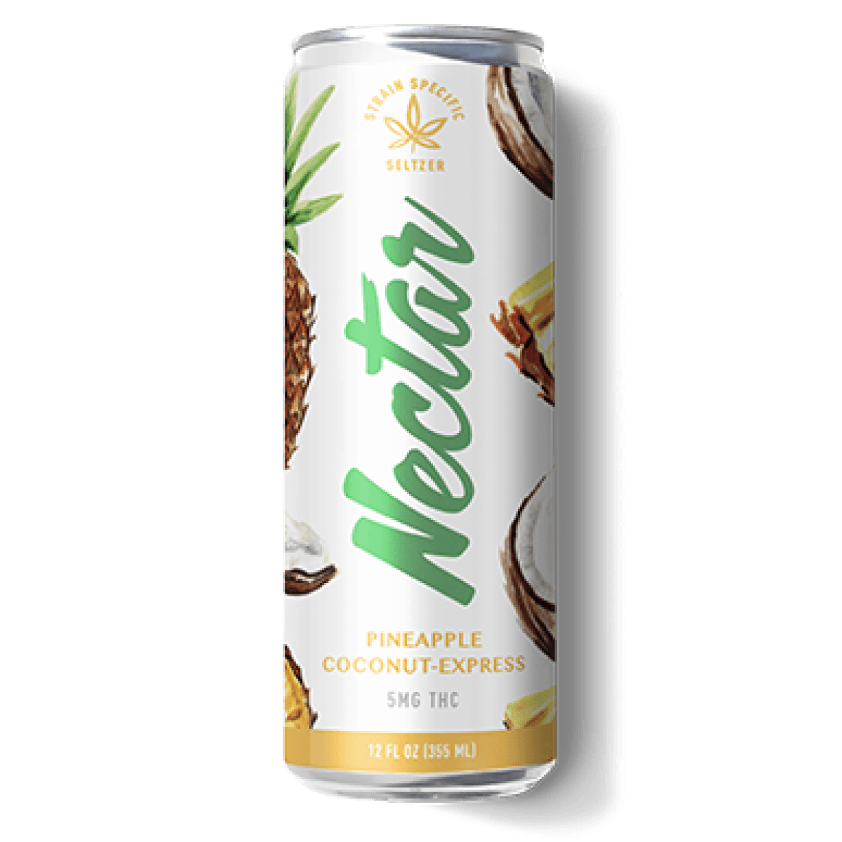 Nectar Pineapple Coconut Express | 12oz Seltzer | 5mg (Single)