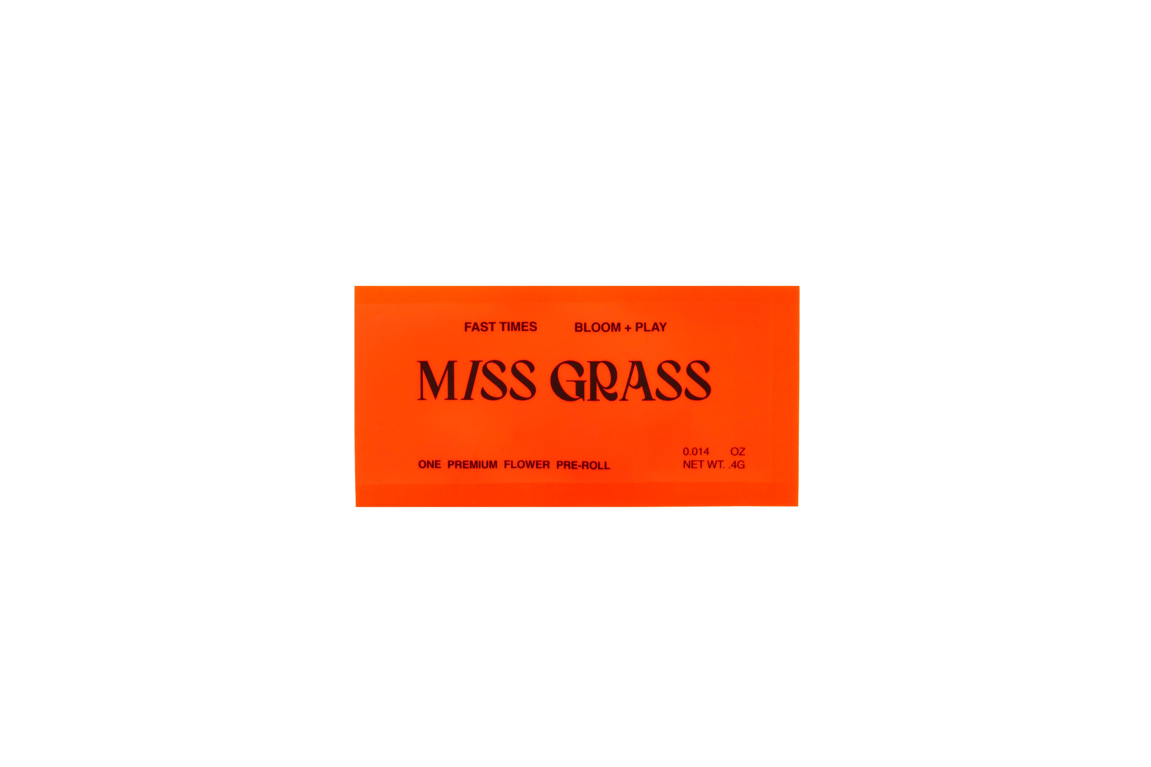 Miss Grass Sparks - Fast Times - 0.4g