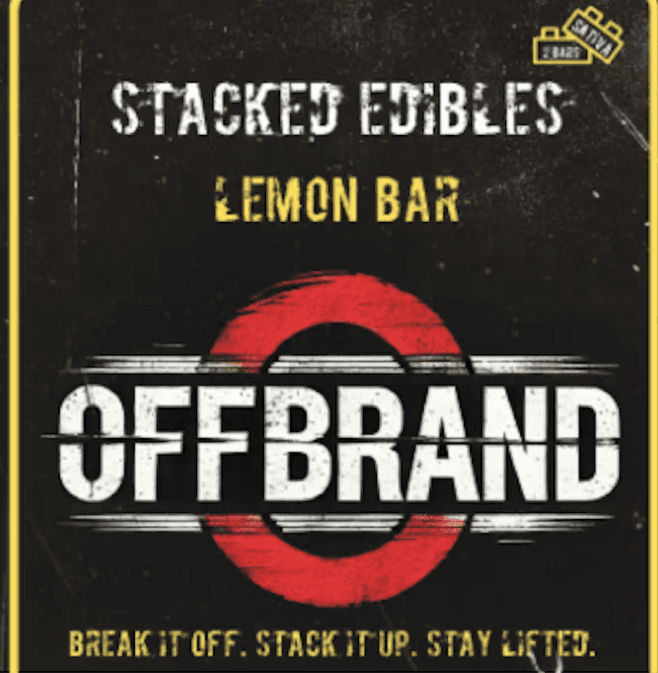 OffBrand Offbrand Lemon Bar Gummies 100mg 2pk