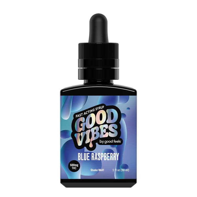 Good Vibes Blue Raspberry Tincture - 500mg