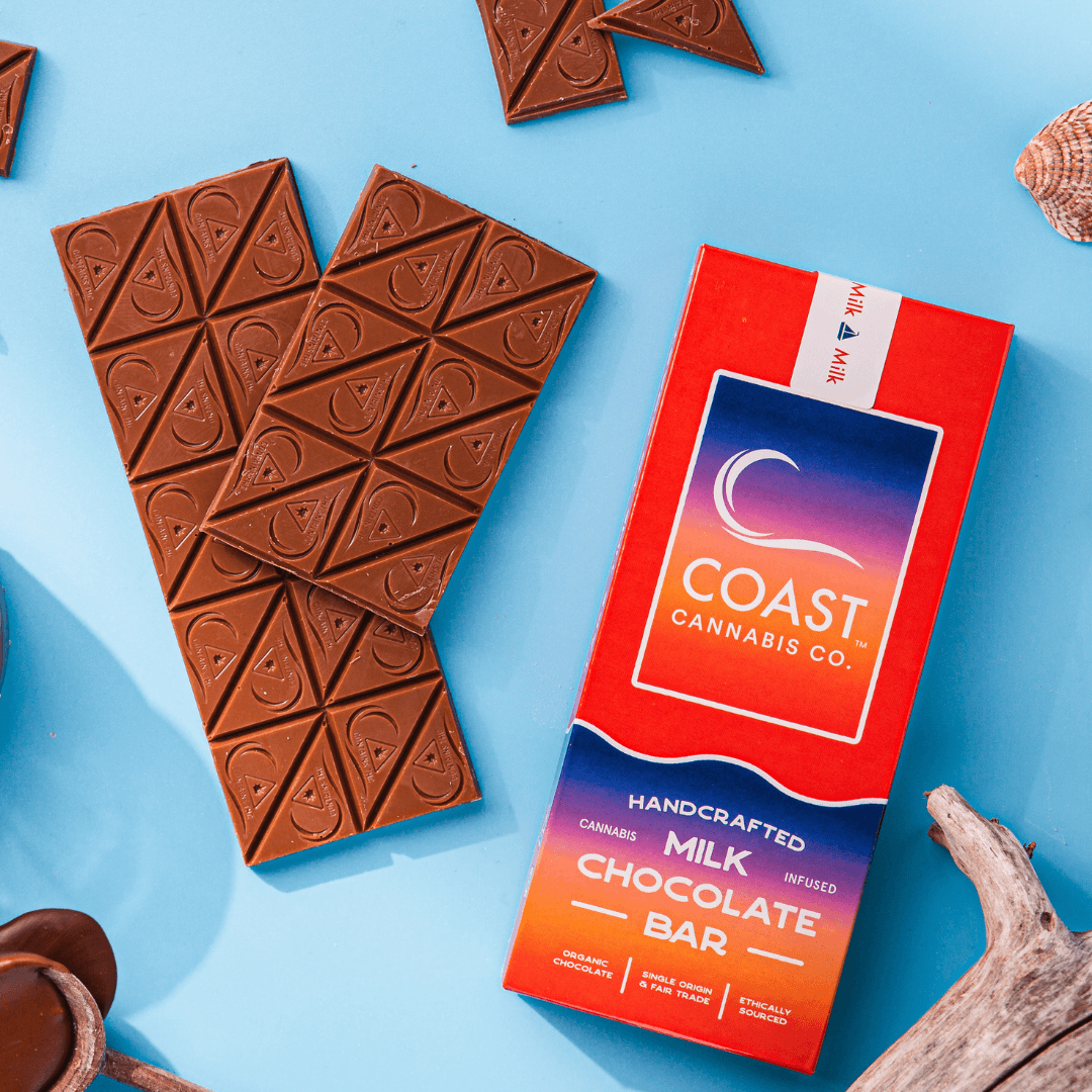 COAST Cannabis Co. Milk Chocolate Bar (100mg)