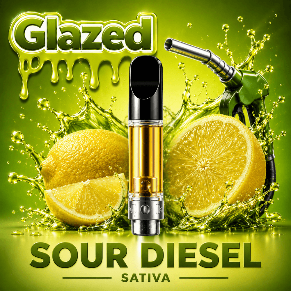 Glazed Sour Diesel - Distillate - Cart