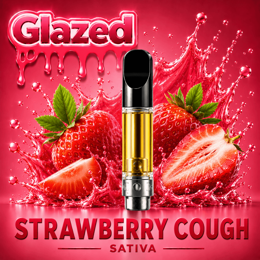 Glazed Strawberry Cough - Distillate - Cart