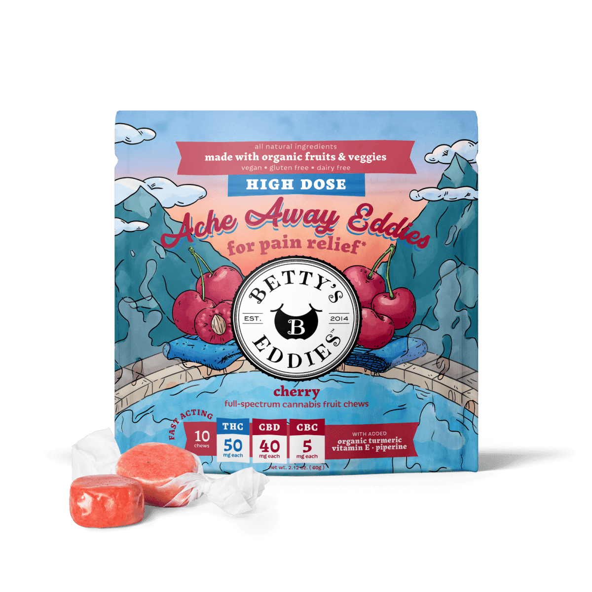 Betty's Eddies Cherry Fruit Chews