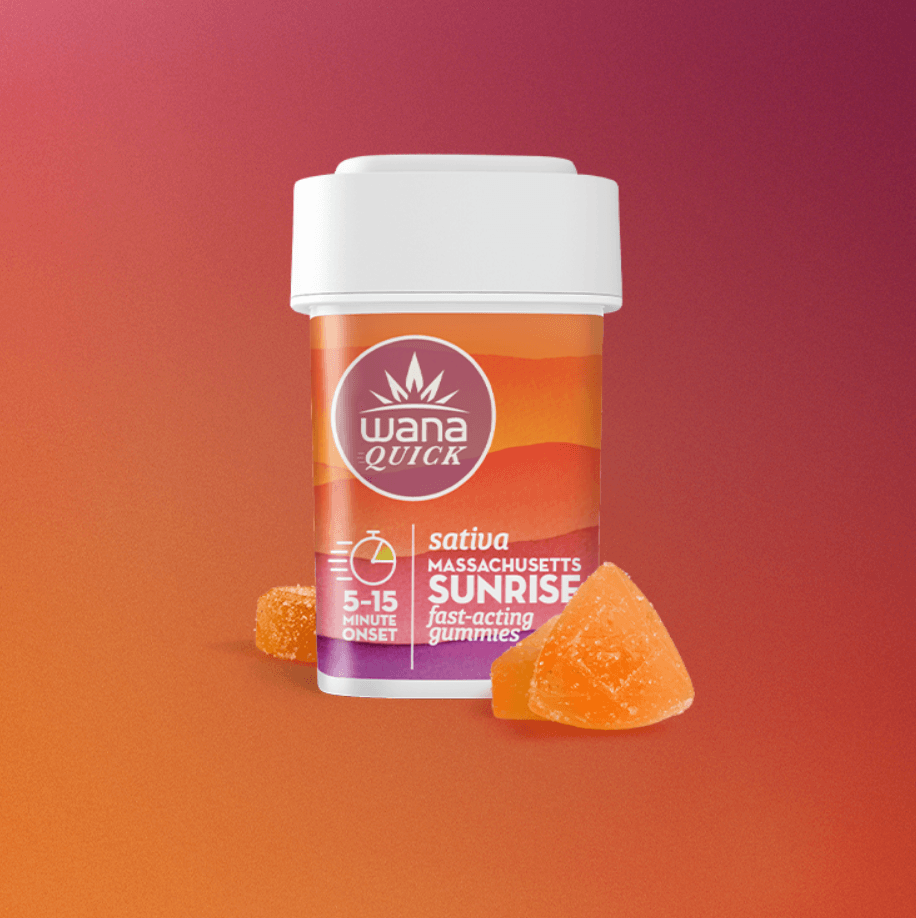 Wana Wana - Quick Massachusetts Sunrise - 100mg (20 Chews)