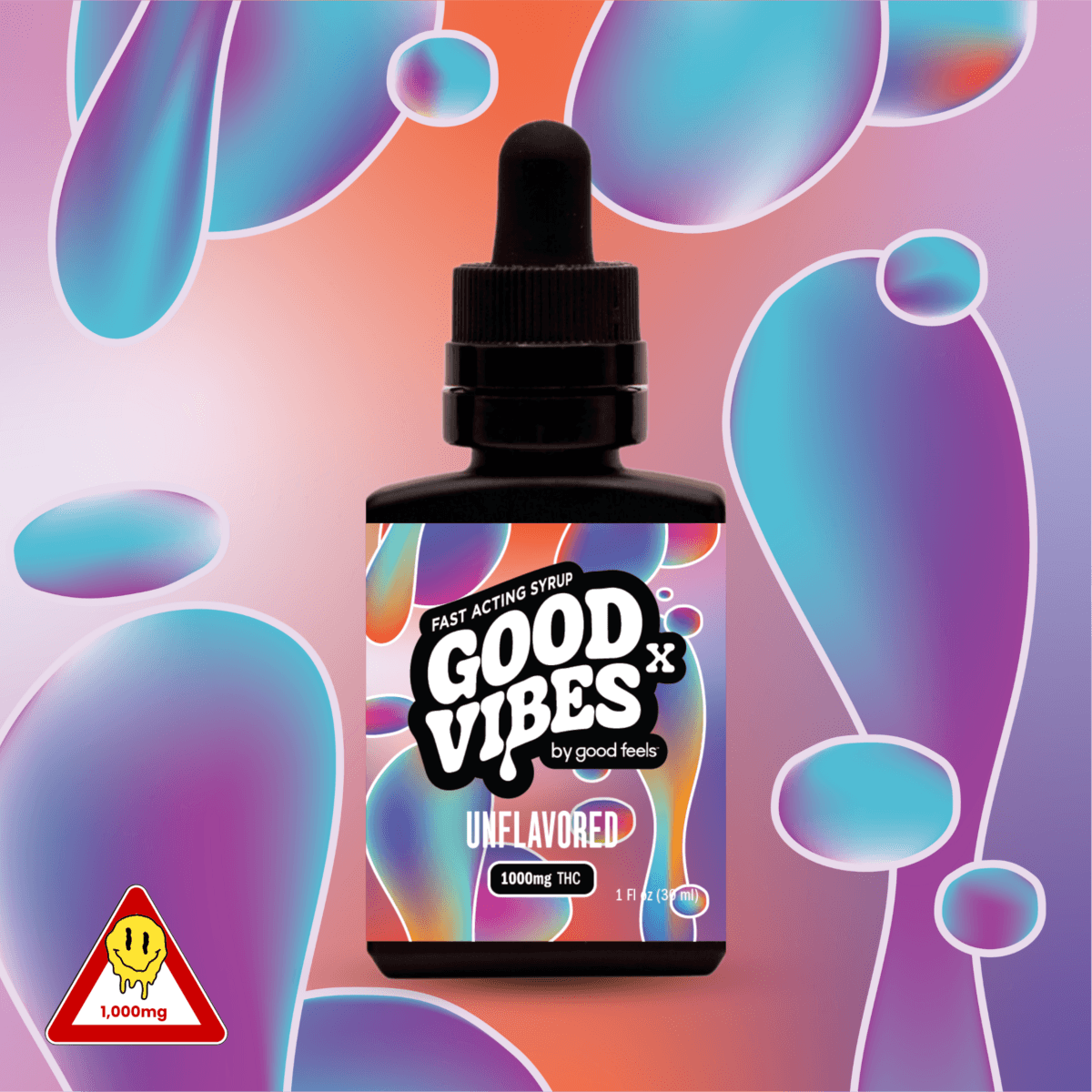 Good Vibes Unflavored Syrup 1000mg