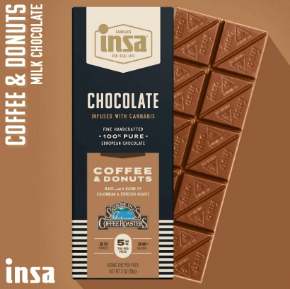 Insa Coffee & Donuts | Chocolate | 100mg