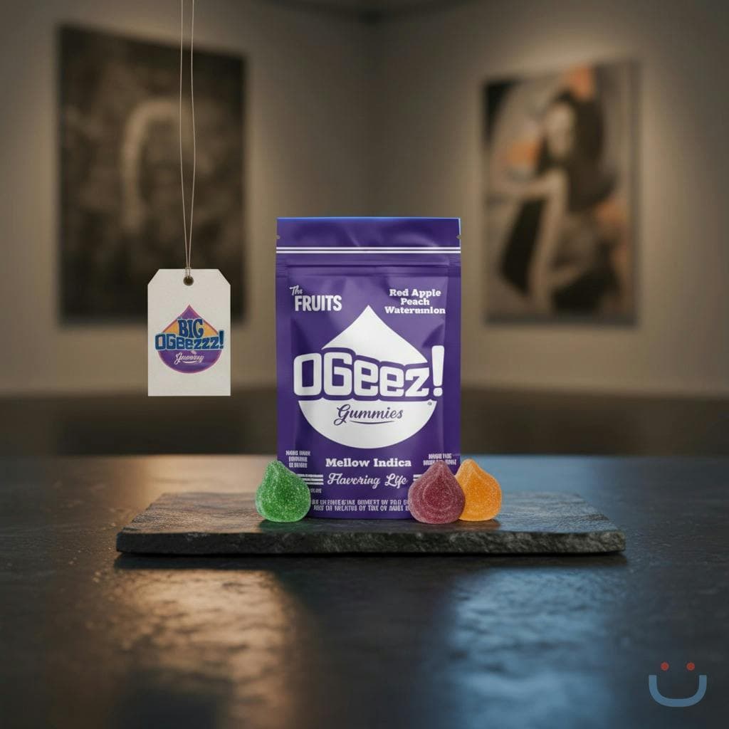 OGeez! The Fruits, Mellow Indica - 100 mg