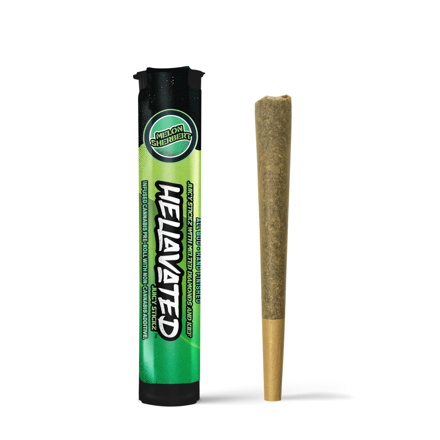 Hellavated Melon Sherbert Juicy Stickz | 0.75g