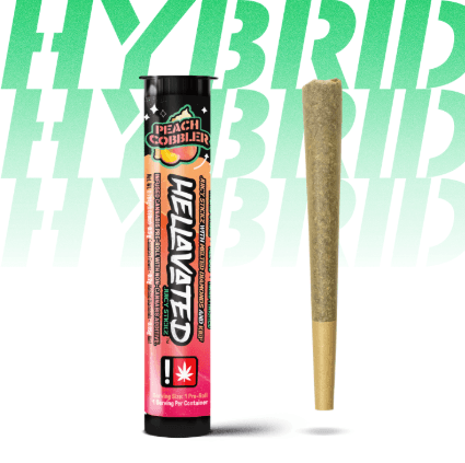 Hellavated Peach Cobbler Juicy Stickz | 0.75g