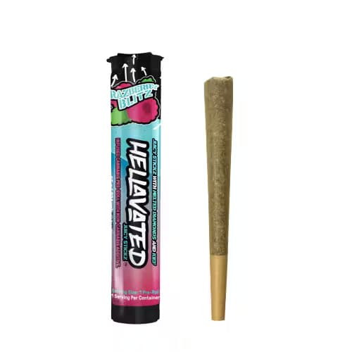 Hellavated Razberry Blitz Juicy Stickz | 0.75g