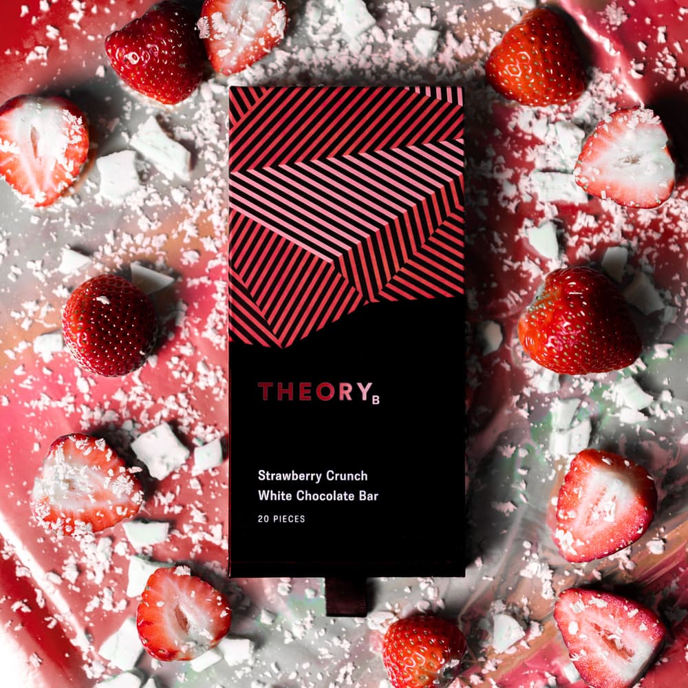THEORYb Strawberry Crunch Chocolate Bar (20pk)