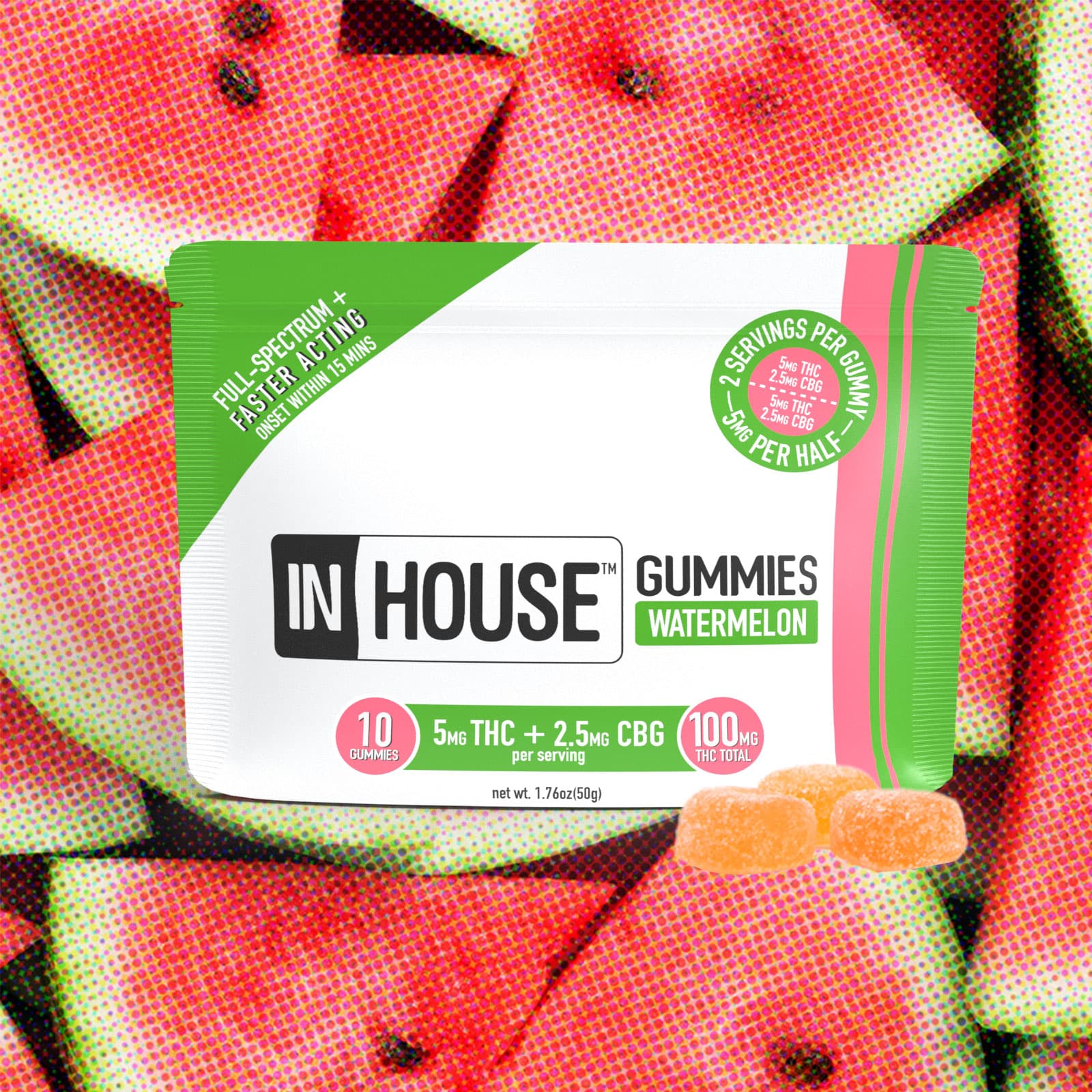 InHouse Watermelon Gummies | In House |