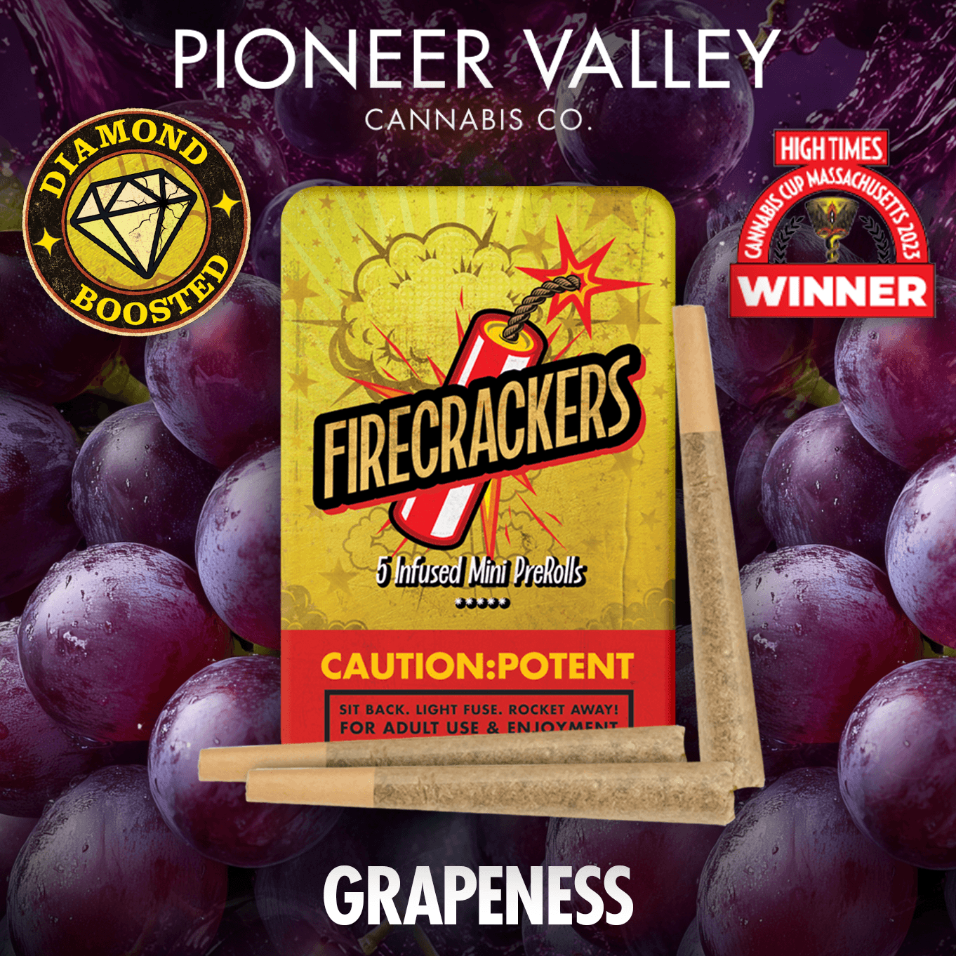 Firecracker Grapeness Firecracker Pre-Roll 5pk | Firecracker |