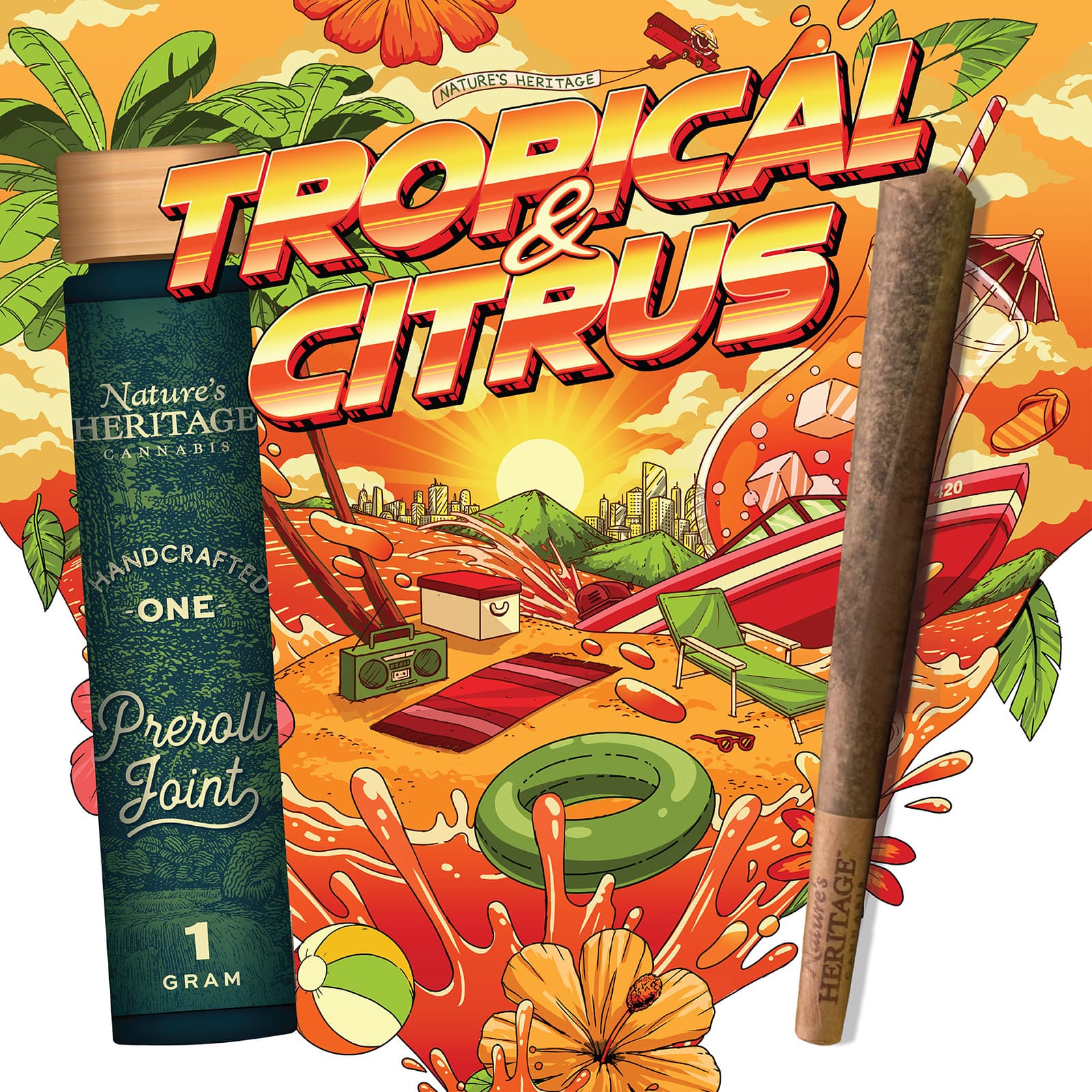 Nature's Heritage Cherimoya - Preroll 1g