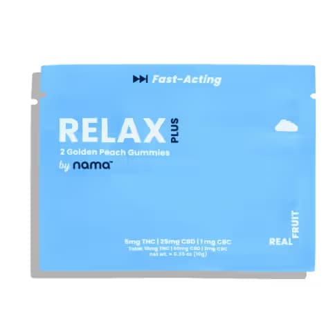 nama RELAX | 2-PACK GUMMIES | THC:CBD:CBC | 10MG