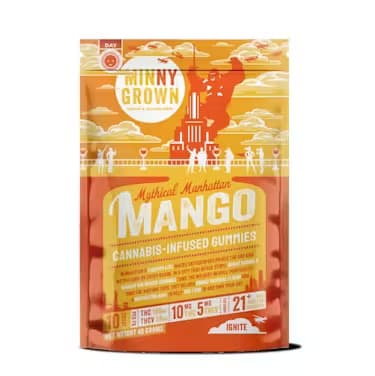 Minny Grown Mythical Manhattan Mango 2:1 THC:THCV - 10pk - 100mg