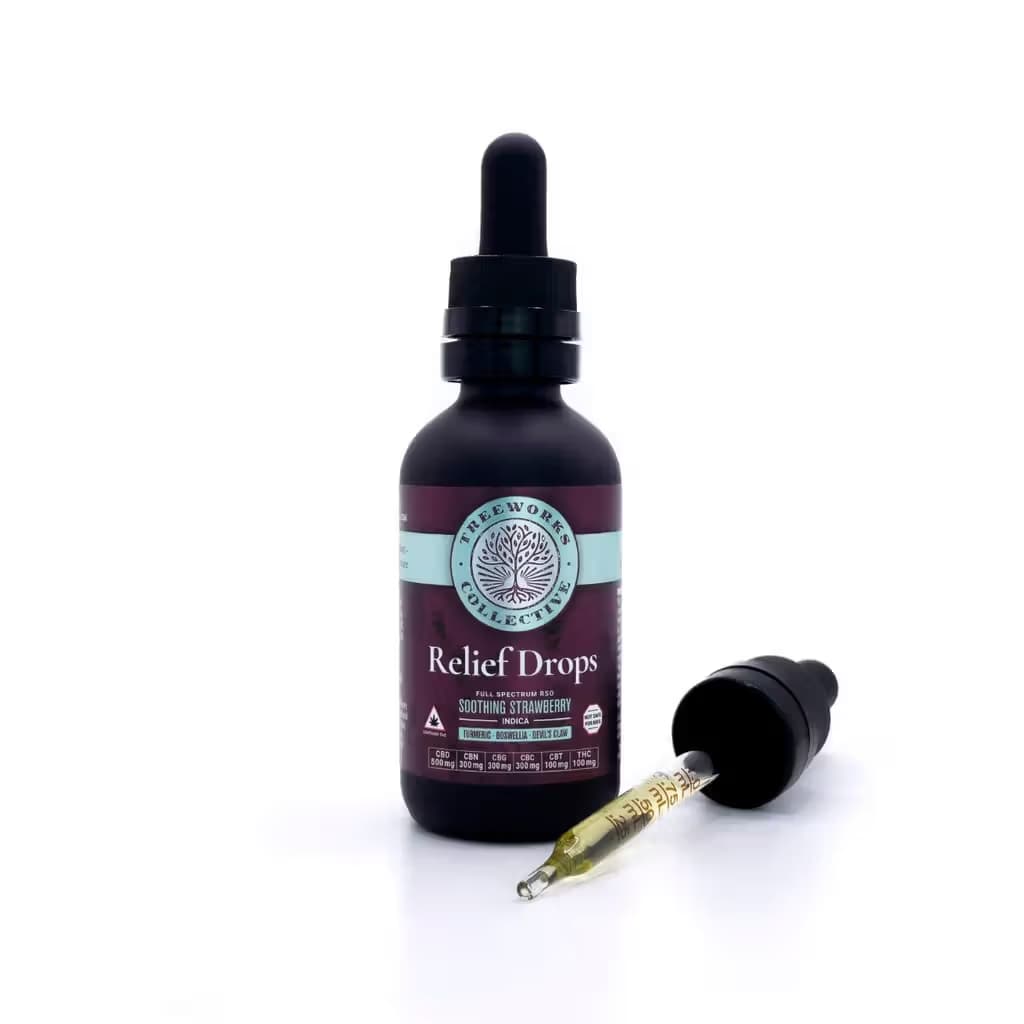 Treeworks Relief Drops - 100mg